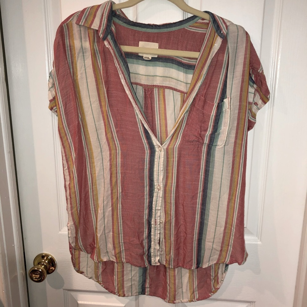 Button-down top